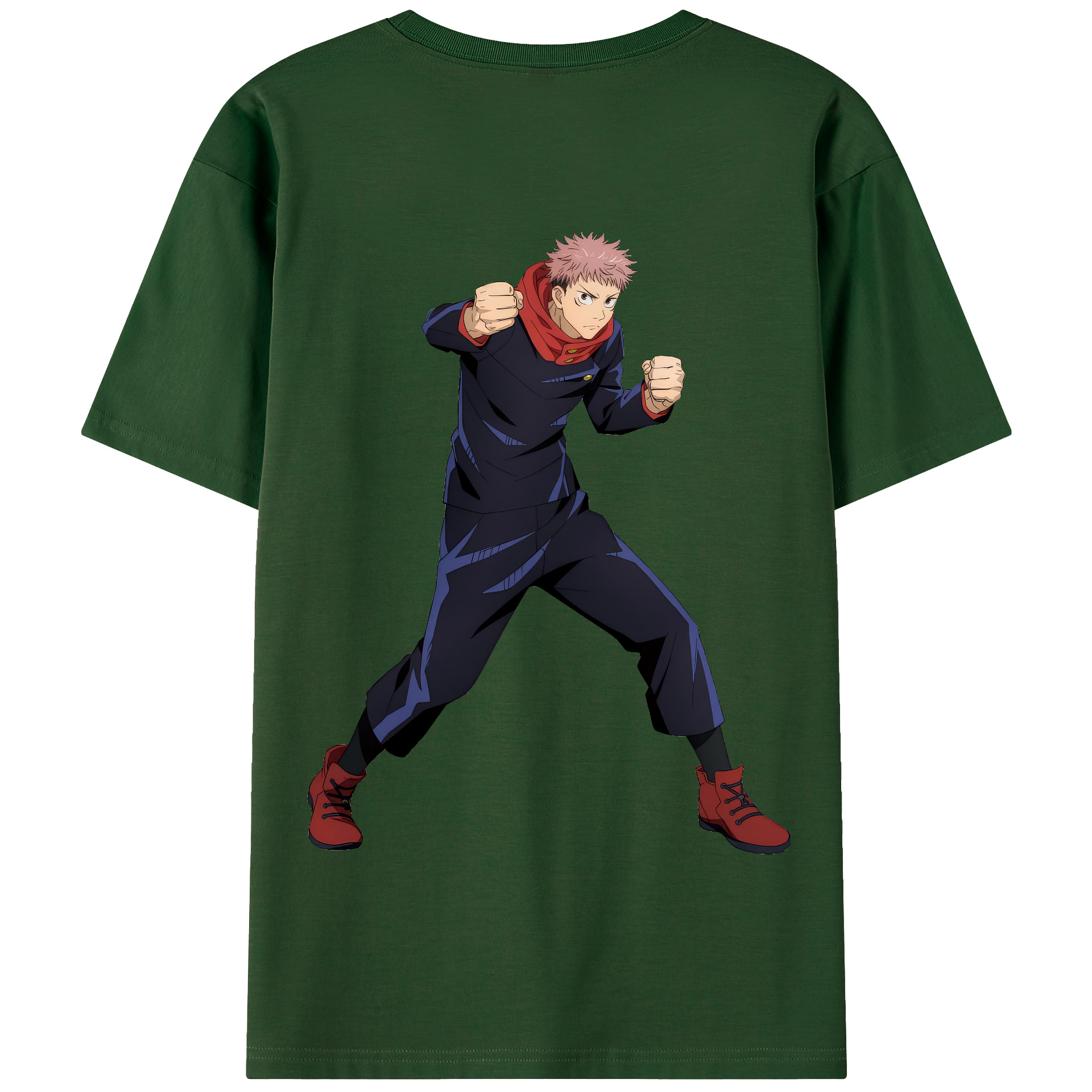 （画像用） 呪術廻戦 Jujutsu Kaisen 綿100％半袖Tシャツ（背面プリント）